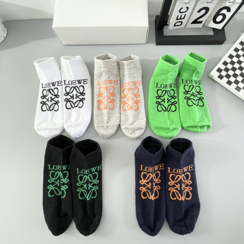 Replica Loewe Socks #1237713 $27.00 USD for Wholesale