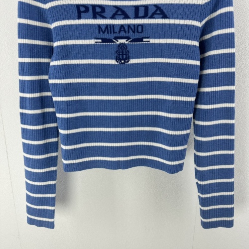 Replica Prada Sweater Long Sleeved For Women #1237720 $88.00 USD for Wholesale