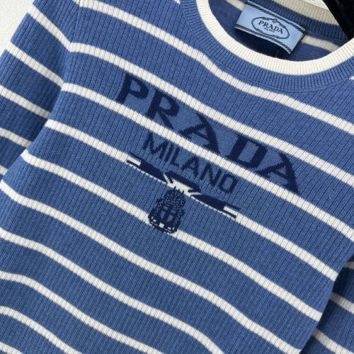 Replica Prada Sweater Long Sleeved For Women #1237720 $88.00 USD for Wholesale