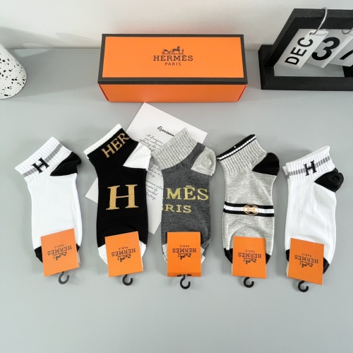 Wholesale Hermes Socks #1237748 $27.00 USD, Wholesale Quality Replica Hermes Socks