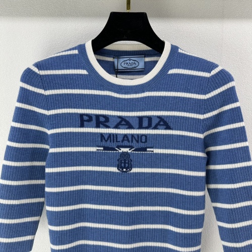 Replica Prada T-Shirts Short Sleeved For Women #1237752 $76.00 USD for Wholesale