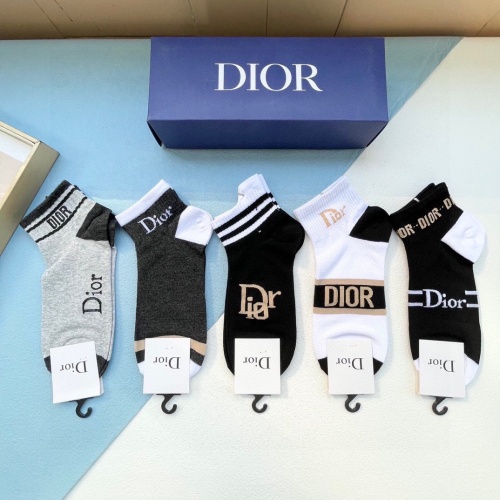 Wholesale Christian Dior Socks #1237762 $27.00 USD, Wholesale Quality Replica Christian Dior Socks