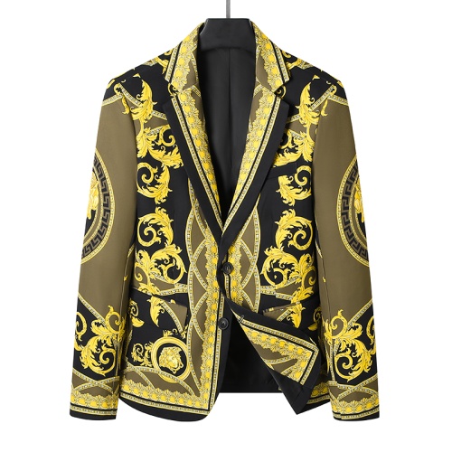 Wholesale Versace Jackets Long Sleeved For Men #1237782 $56.00 USD, Wholesale Quality Replica Versace Jackets