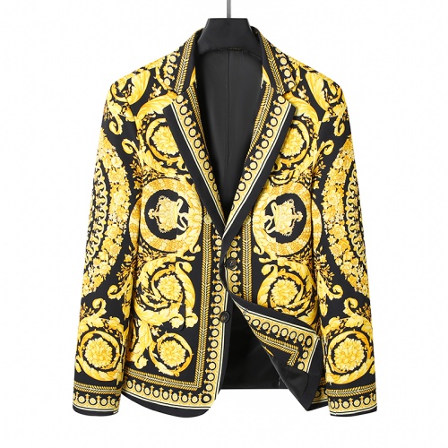 Wholesale Versace Jackets Long Sleeved For Men #1237783 $56.00 USD, Wholesale Quality Replica Versace Jackets