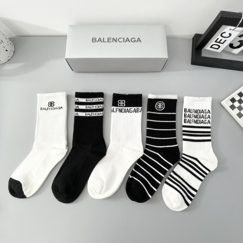 Wholesale Balenciaga Socks #1237836 $29.00 USD, Wholesale Quality Replica Balenciaga Socks