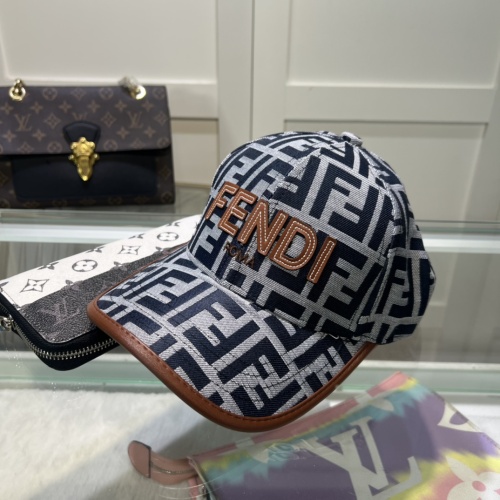 Wholesale Fendi Caps #1238001 $25.00 USD, Wholesale Quality Replica Fendi Caps