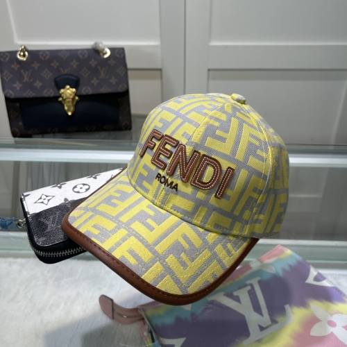 Wholesale Fendi Caps #1238002 $25.00 USD, Wholesale Quality Replica Fendi Caps