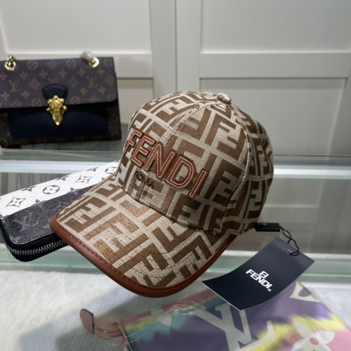 Wholesale Fendi Caps #1238003 $25.00 USD, Wholesale Quality Replica Fendi Caps