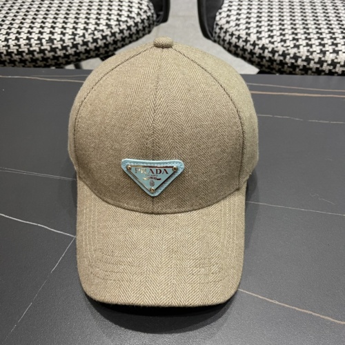 Wholesale Prada Caps #1238126 $34.00 USD, Wholesale Quality Replica Prada Caps