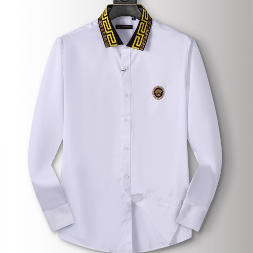 Wholesale Versace Shirts Long Sleeved For Men #1238294 $41.00 USD, Wholesale Quality Replica Versace Shirts