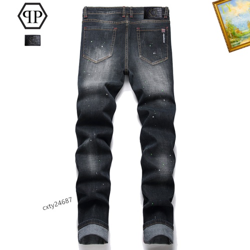 Replica Philipp Plein PP Jeans For Men #1238341 $48.00 USD for Wholesale