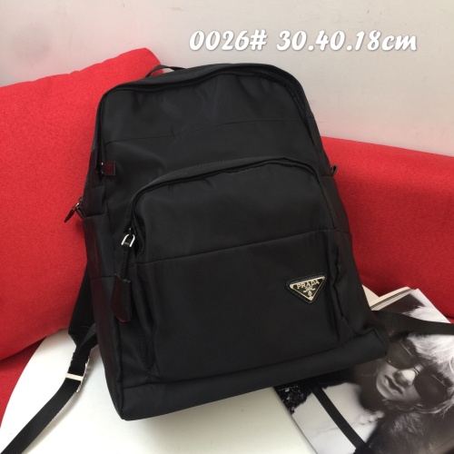 Wholesale Prada AAA Quality Backpacks For Unisex #1238361 $96.00 USD, Wholesale Quality Replica Prada AAA Backpacks