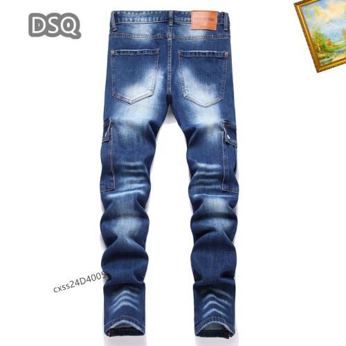 Replica Dsquared Jeans For Men #1238367 $48.00 USD for Wholesale