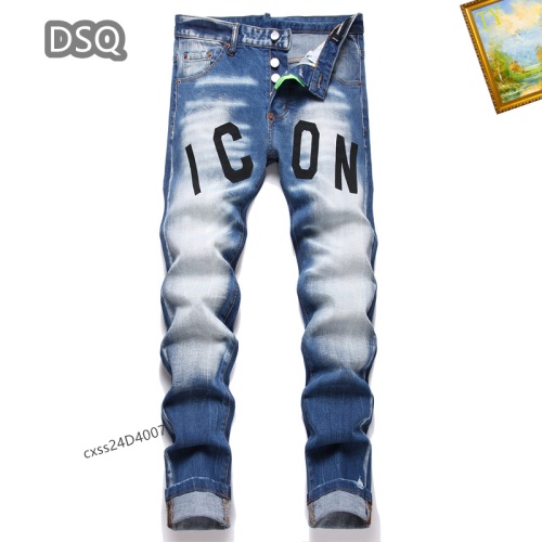 Wholesale Dsquared Jeans For Men #1238370 $48.00 USD, Wholesale Quality Replica Dsquared Jeans