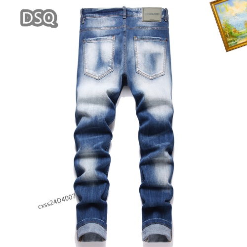 Replica Dsquared Jeans For Men #1238370 $48.00 USD for Wholesale