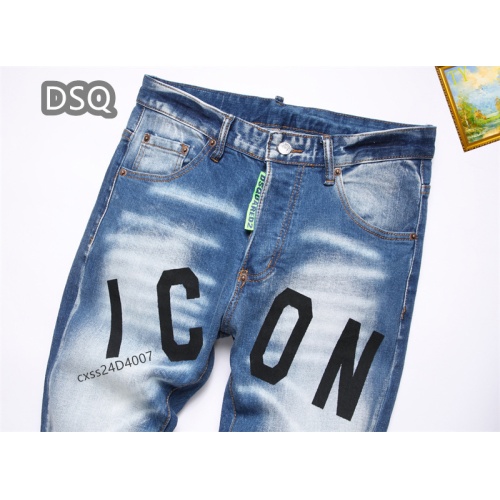 Replica Dsquared Jeans For Men #1238370 $48.00 USD for Wholesale