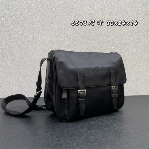 Replica Prada AAA Man Messenger Bags #1238378 $96.00 USD for Wholesale