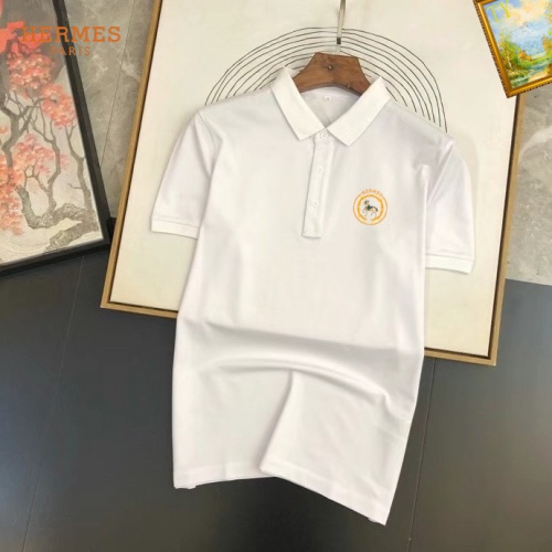 Wholesale Hermes T-Shirts Short Sleeved For Men #1238380 $29.00 USD, Wholesale Quality Replica Hermes T-Shirts