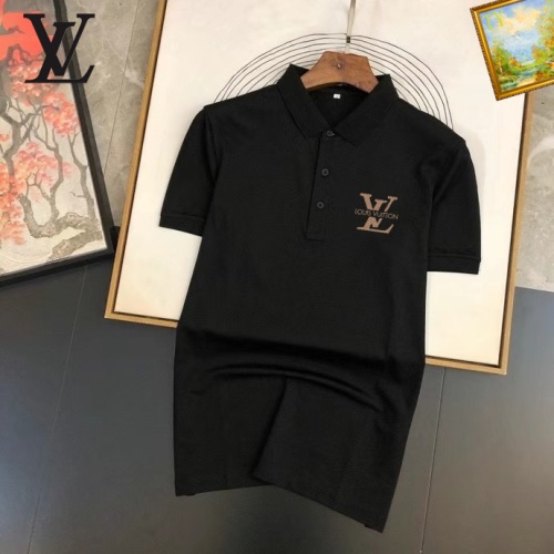 Wholesale Louis Vuitton LV T-Shirts Short Sleeved For Men #1238399 $29.00 USD, Wholesale Quality Replica Louis Vuitton LV T-Shirts