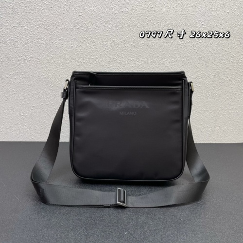 Wholesale Prada AAA Man Messenger Bags #1238401 $88.00 USD, Wholesale Quality Replica Prada AAA Man Messenger Bags