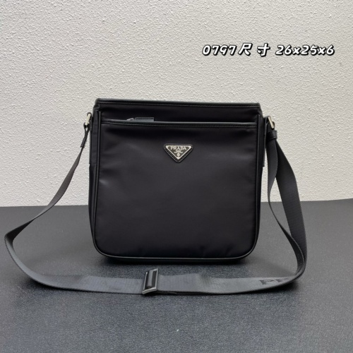 Replica Prada AAA Man Messenger Bags #1238401 $88.00 USD for Wholesale