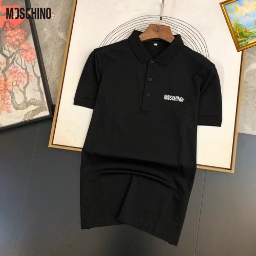 Wholesale Moschino T-Shirts Short Sleeved For Men #1238414 $29.00 USD, Wholesale Quality Replica Moschino T-Shirts