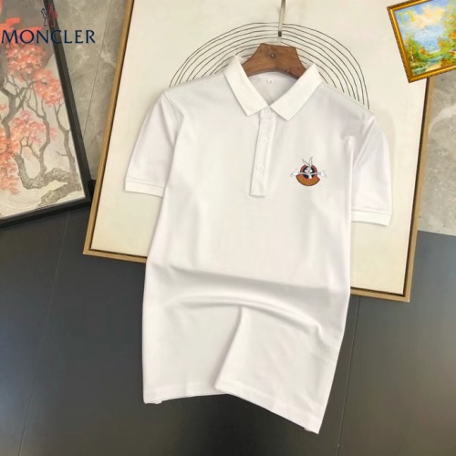 Wholesale Moncler T-Shirts Short Sleeved For Men #1238433 $29.00 USD, Wholesale Quality Replica Moncler T-Shirts