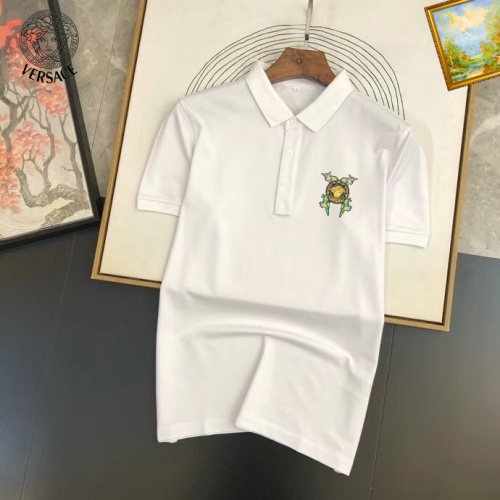 Wholesale Versace T-Shirts Short Sleeved For Men #1238439 $29.00 USD, Wholesale Quality Replica Versace T-Shirts