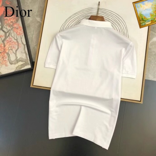 Replica Christian Dior T-Shirts Short Sleeved For Men #1238462 $29.00 USD for Wholesale