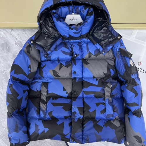 Replica Moncler Down Feather Coat Long Sleeved For Men #1238537 $160.00 USD for Wholesale