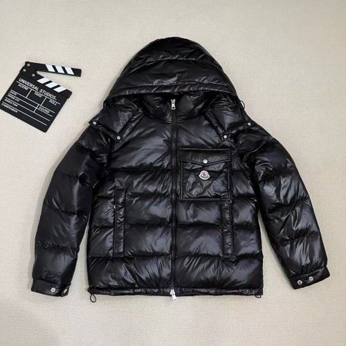 Wholesale Moncler Down Feather Coat Long Sleeved For Men #1238548 $160.00 USD, Wholesale Quality Replica Moncler Down Feather Coat