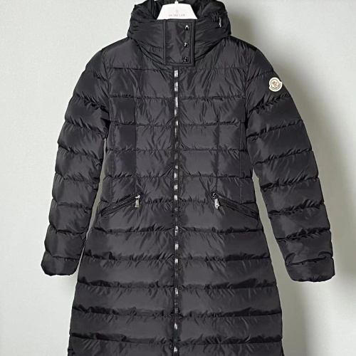 Wholesale Moncler Down Feather Coat Long Sleeved For Women #1238551 $170.00 USD, Wholesale Quality Replica Moncler Down Feather Coat