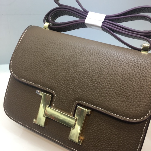 Replica Hermes AAA Quality Messenger Bags For Women #1238678 $92.00 USD for Wholesale