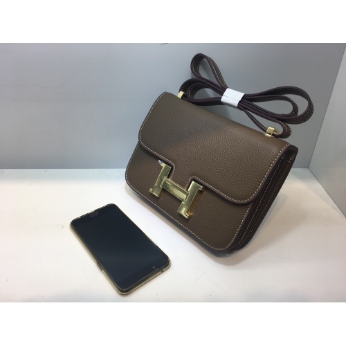 Replica Hermes AAA Quality Messenger Bags For Women #1238678 $92.00 USD for Wholesale