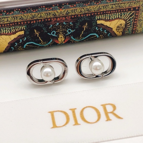 Replica Christian Dior Earrings For Women #1238689 $25.00 USD for Wholesale