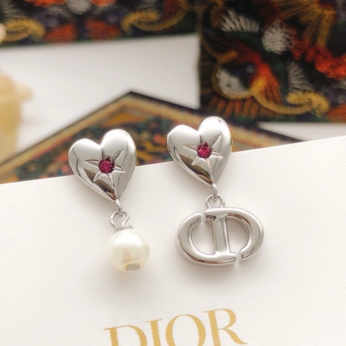 Wholesale Christian Dior Earrings For Women #1238696 $25.00 USD, Wholesale Quality Replica Christian Dior Earrings