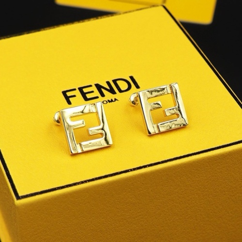 Replica Fendi Earrings For Women #1238697 $25.00 USD for Wholesale