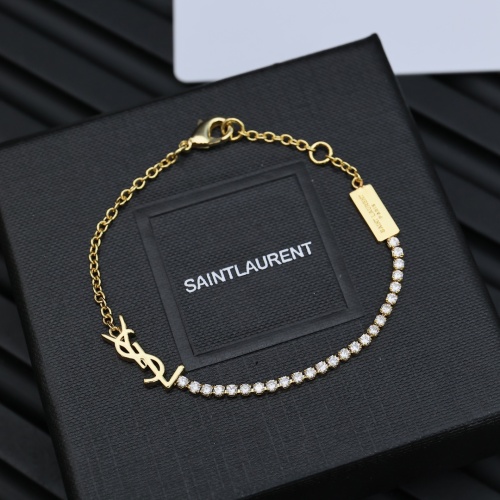 Wholesale Yves Saint Laurent YSL Bracelets For Women #1238751 $25.00 USD, Wholesale Quality Replica Yves Saint Laurent YSL Bracelets