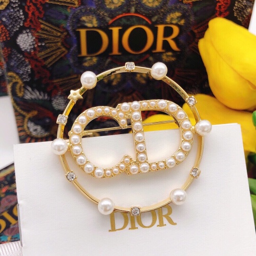 Wholesale Christian Dior Brooches For Women #1238766 $27.00 USD, Wholesale Quality Replica Christian Dior Brooches