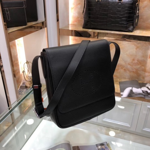 Replica Hermes AAA Man Messenger Bags #1238822 $150.00 USD for Wholesale