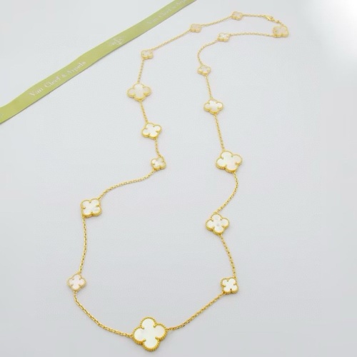 Wholesale Van Cleef &amp; Arpels Necklaces For Women #1238839 $60.00 USD, Wholesale Quality Replica Van Cleef &amp; Arpels Necklaces