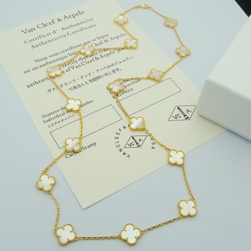 Wholesale Van Cleef &amp; Arpels Necklaces For Women #1238865 $72.00 USD, Wholesale Quality Replica Van Cleef &amp; Arpels Necklaces