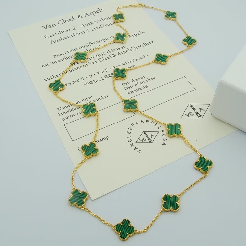 Wholesale Van Cleef &amp; Arpels Necklaces For Women #1238867 $72.00 USD, Wholesale Quality Replica Van Cleef &amp; Arpels Necklaces