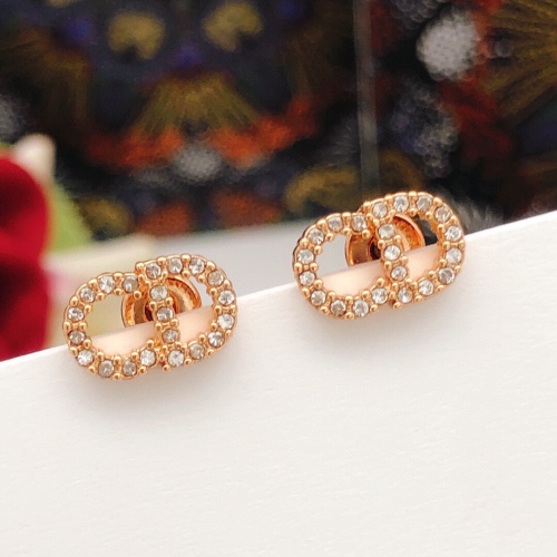 Replica Christian Dior Earrings For Women #1238926 $25.00 USD for Wholesale