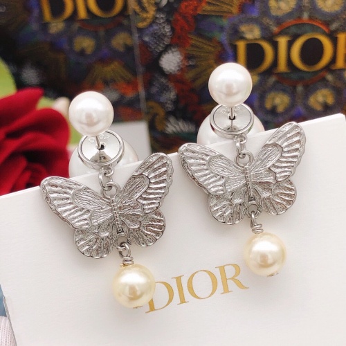 Wholesale Christian Dior Earrings For Women #1238928 $27.00 USD, Wholesale Quality Replica Christian Dior Earrings