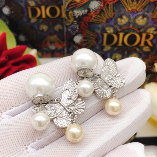 Replica Christian Dior Earrings For Women #1238928 $27.00 USD for Wholesale