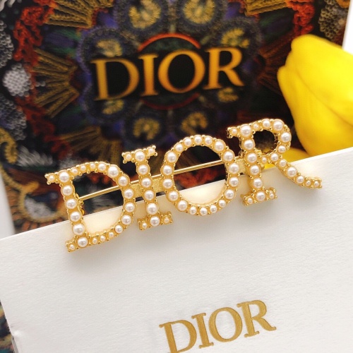 Wholesale Christian Dior Brooches For Women #1238930 $27.00 USD, Wholesale Quality Replica Christian Dior Brooches