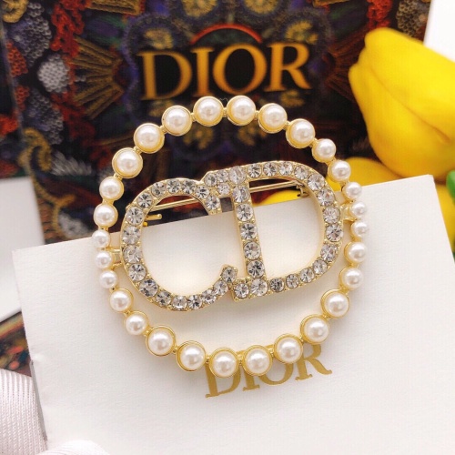 Wholesale Christian Dior Brooches For Women #1238931 $29.00 USD, Wholesale Quality Replica Christian Dior Brooches