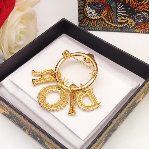 Replica Christian Dior Brooches For Women #1238932 $29.00 USD for Wholesale