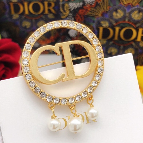 Wholesale Christian Dior Brooches For Women #1238933 $29.00 USD, Wholesale Quality Replica Christian Dior Brooches